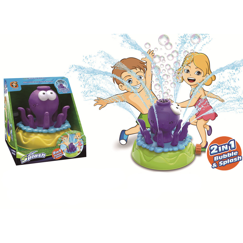 Cartoon Splash Sprinkler - Unleash Summer Fun with Outdoor Water Spray Toys