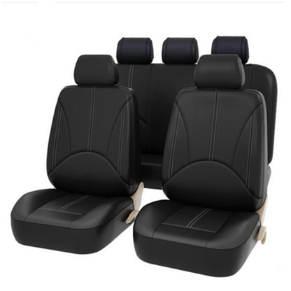 PU Leather Car Seat Cover – Universal Splicing Design for Comfort & Protection