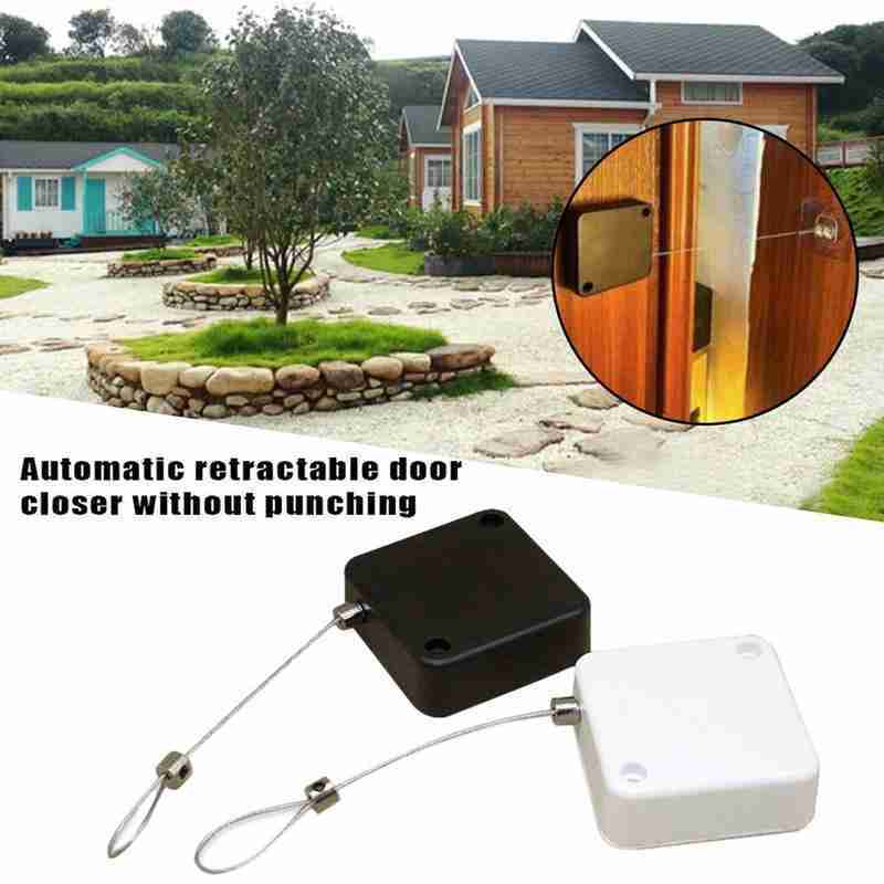 Automatic Soft Close Door Closer – Punch-Free Sliding Glass Door Tension Device (500g-1000g)