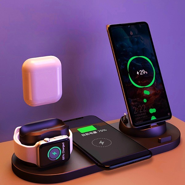 6 In 1 Fast Charging Dock Station