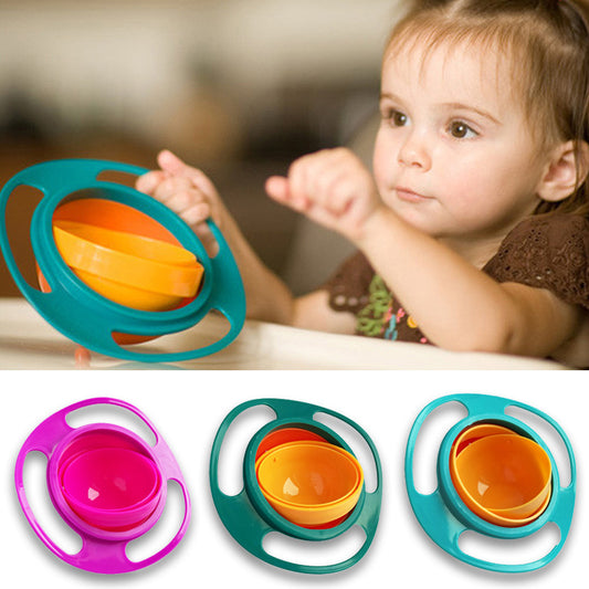 360 Rotate Universal Spill-proof Bowl Dishes | 3PCS Set